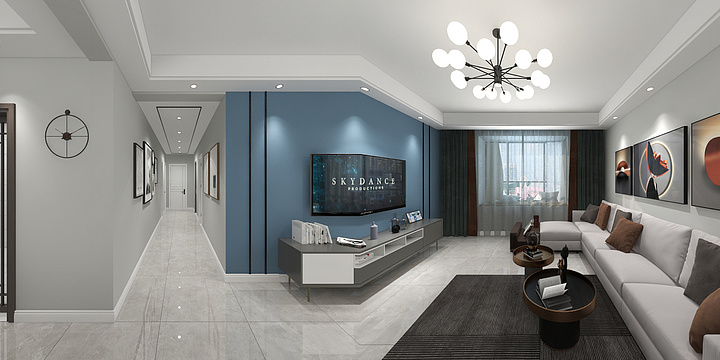 室内设计丨Mir李-万丽时代137平-装修设计方案