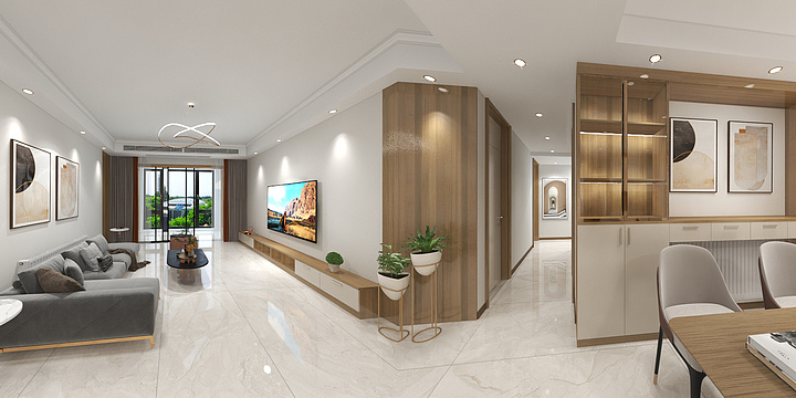 Clouddream星河-百步亭小区130-装修设计方案