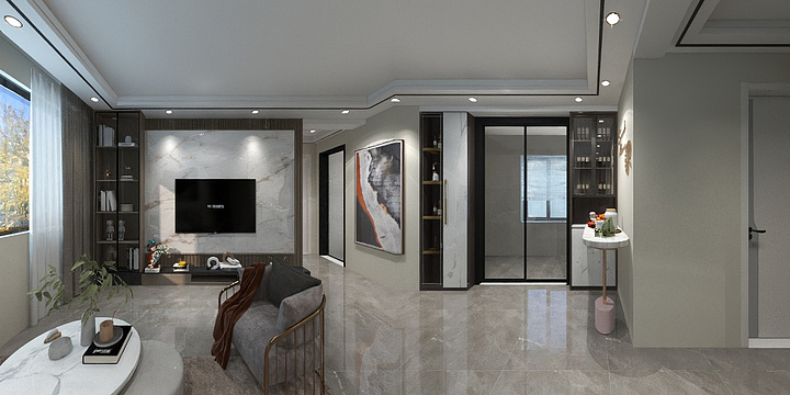 乙木设计图-天保二期16-1-1202.dw-装修设计方案