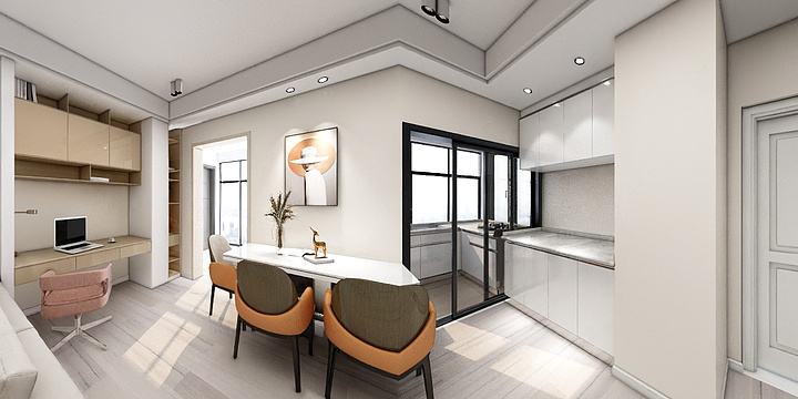 赵丨先生-成飞85型.dwg-装修设计方案