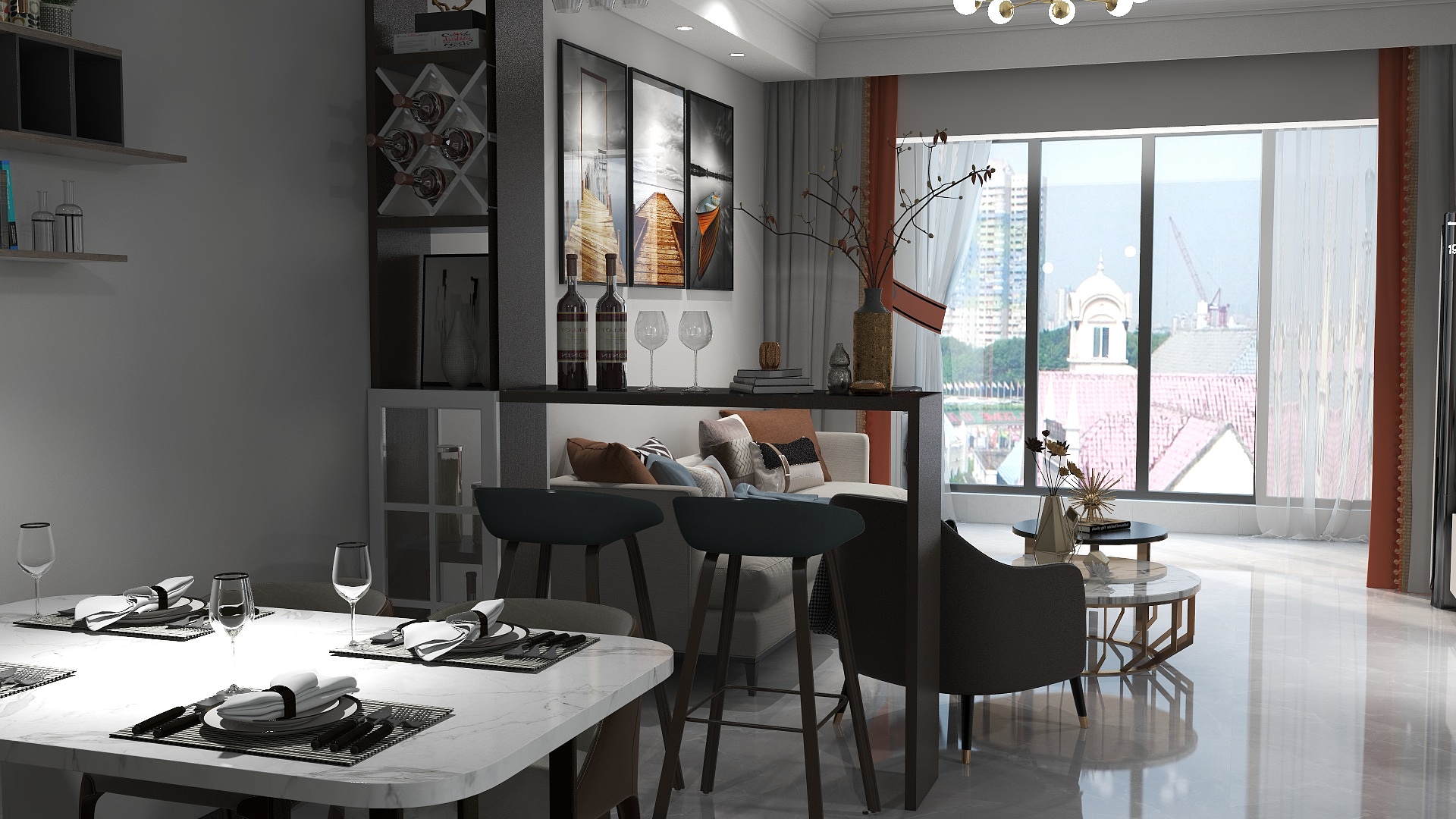 阿京12-麟泰花园.dwg-装修设计方案