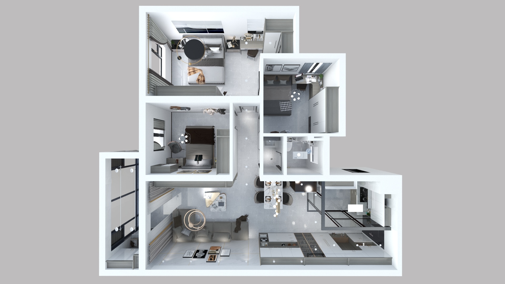 Chen-Yvonne-八灶1栋2302（110平方）-装修设计方案