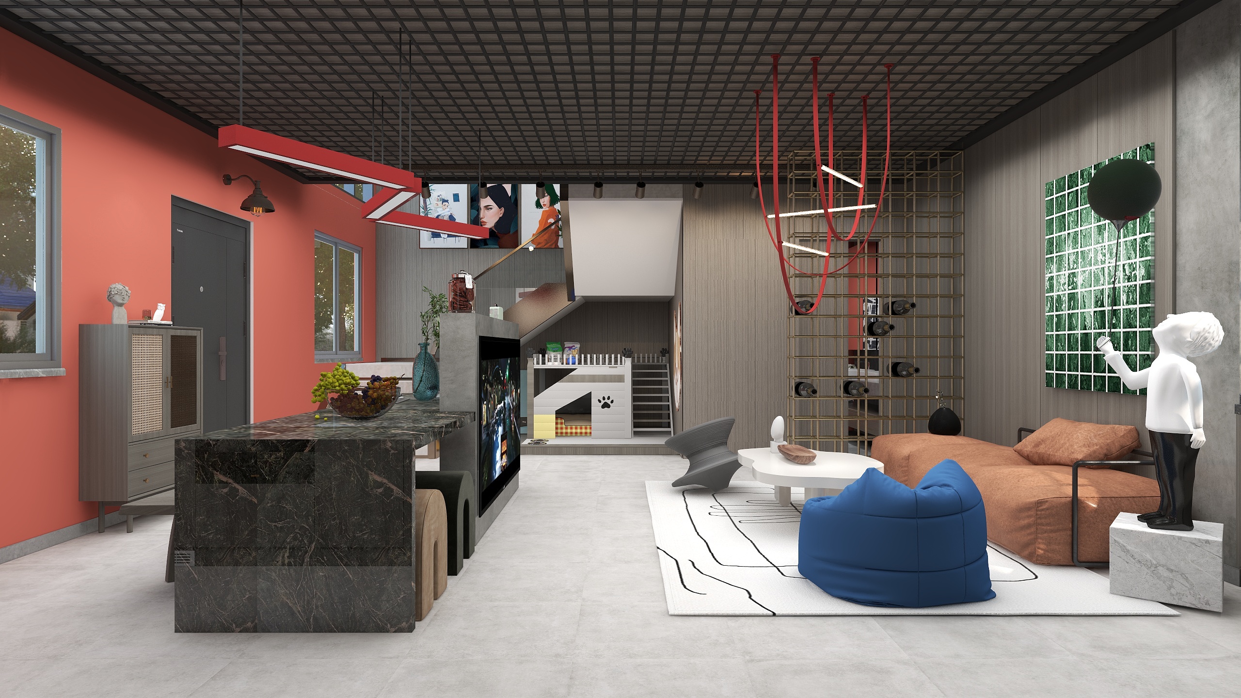 徐铭锴丶-《H·E术✚》--混搭LOTF装修效果图