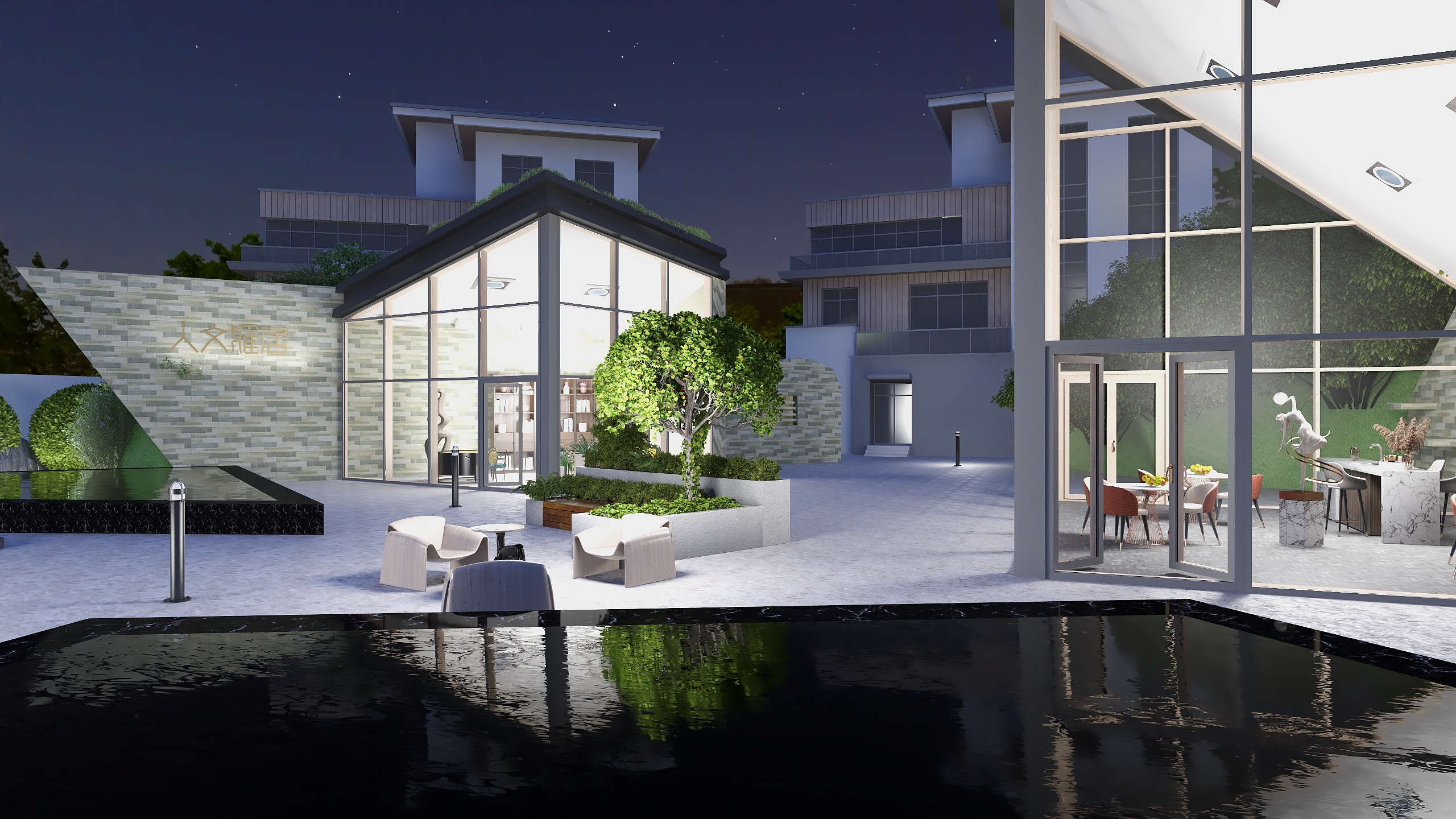 Kingsomwang-银川苏风别院-装修设计方案