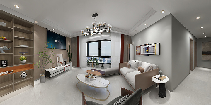 完图-德馨园1号楼2单元504-装修设计方案