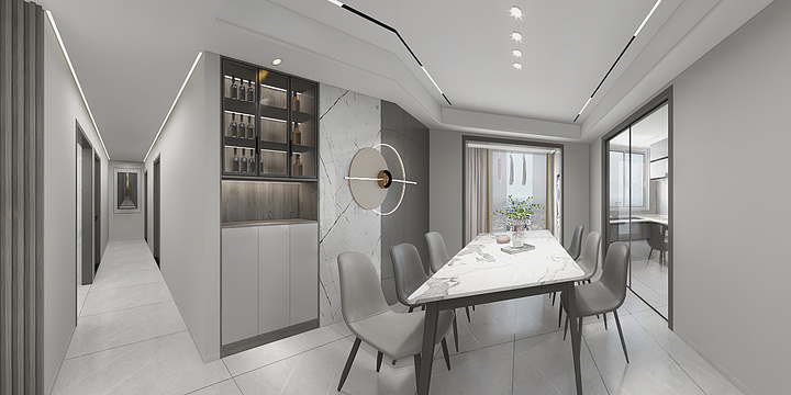 陈岑设计ccsj-悦湖春天.dwg-装修设计方案