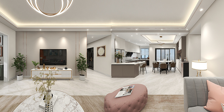 仟叶不忘初心-华飞新域宸璟.dwg-装修设计方案