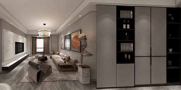 多啦A梦这-人和甲第99.2.dwg-装修设计方案