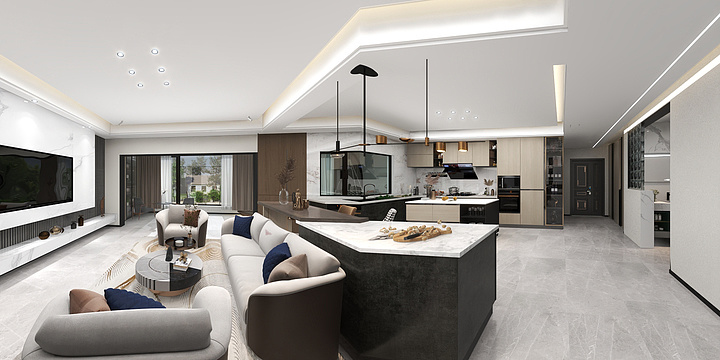 西安盛点装饰设计-未命名方案-装修设计方案