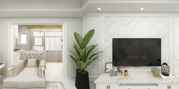 C真真-吾悦华府5-1-5右-128平欧.dwg-装修设计方案