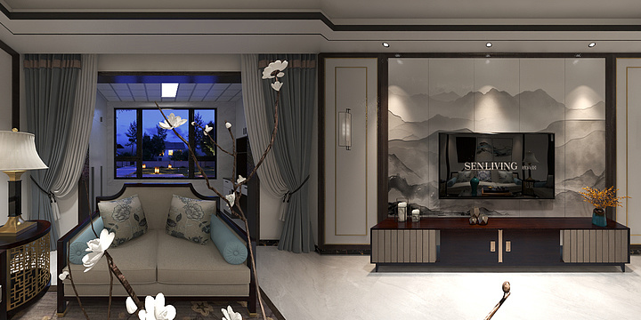 九月设计l-1-2-303.dwg-装修设计方案