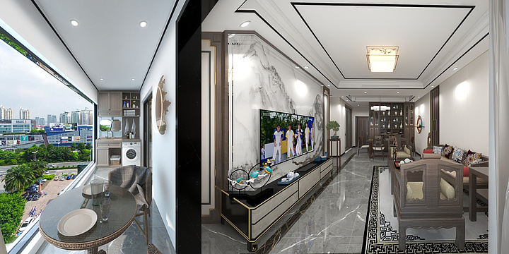 橙子味的夏天-珑玺台95户型(1).dwg-副本-副本-装修设计方案