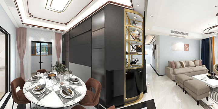 青眼juwM-冼老师（恒福新里程26座2702-装修设计方案