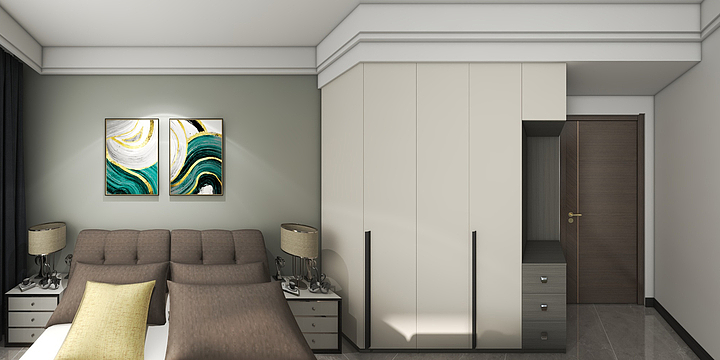 设计师草-福地花园7-2-2402.dwg-装修设计方案