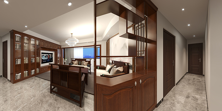 品美全屋定制-保利前程领袖领峰台9栋2061-装修设计方案