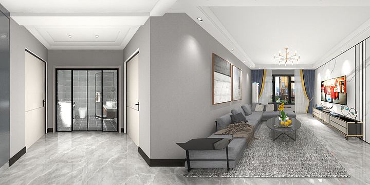 暴打小白牙-画图.dwg-装修设计方案