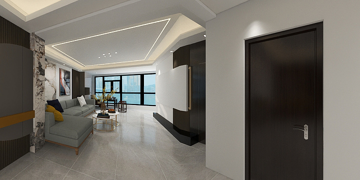 Design庭华装饰彭-玉兰苑11栋1101.dwg-装修设计方案