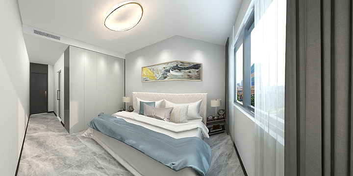 Lyaly-誉珑府李现代风格-装修设计方案