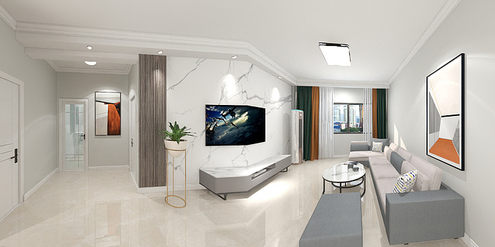 新伟兴装饰公司-金地佳苑-装修设计方案