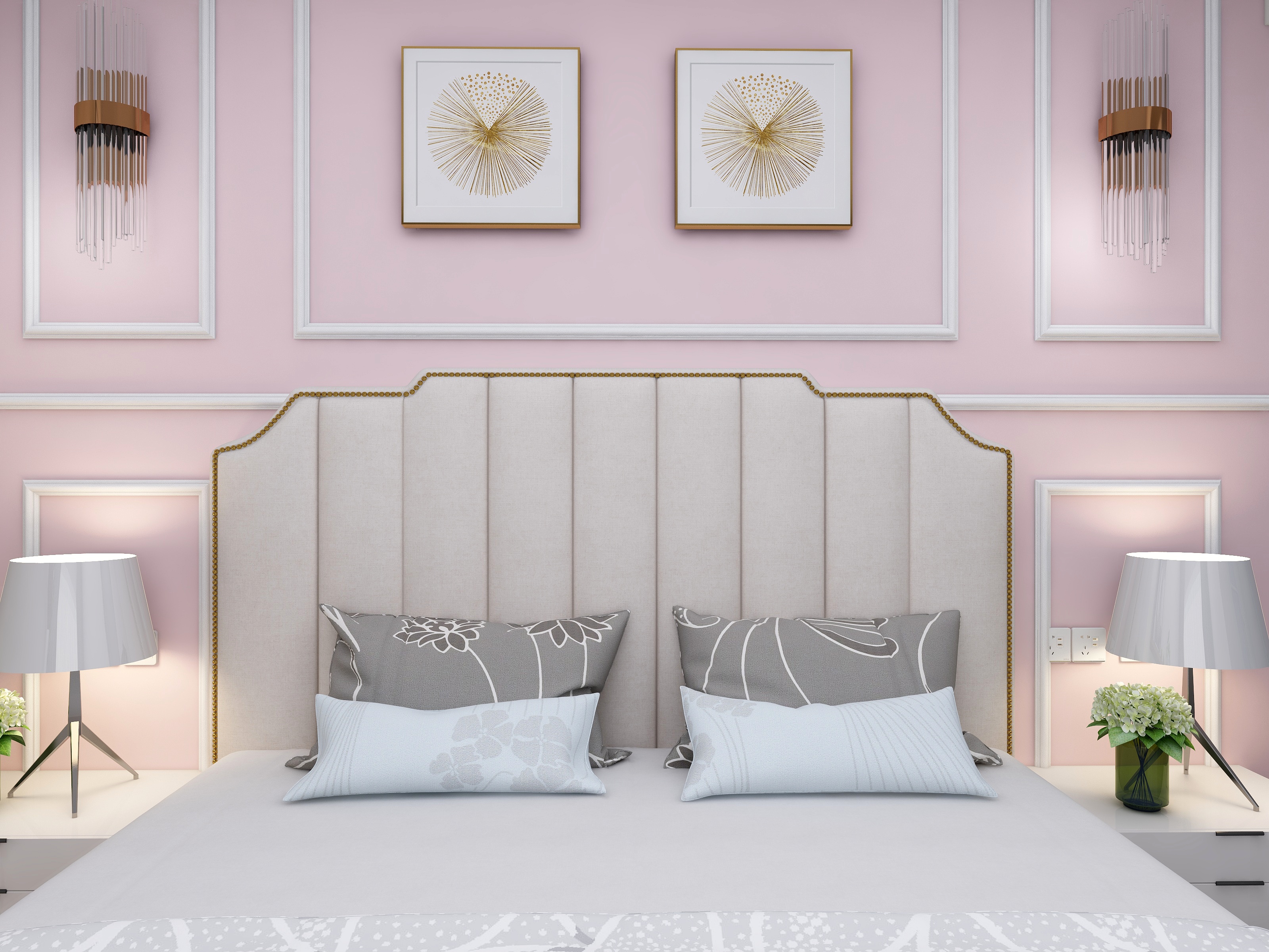 陆震-南充-山湖语-四室两厅两卫-装修设计方案