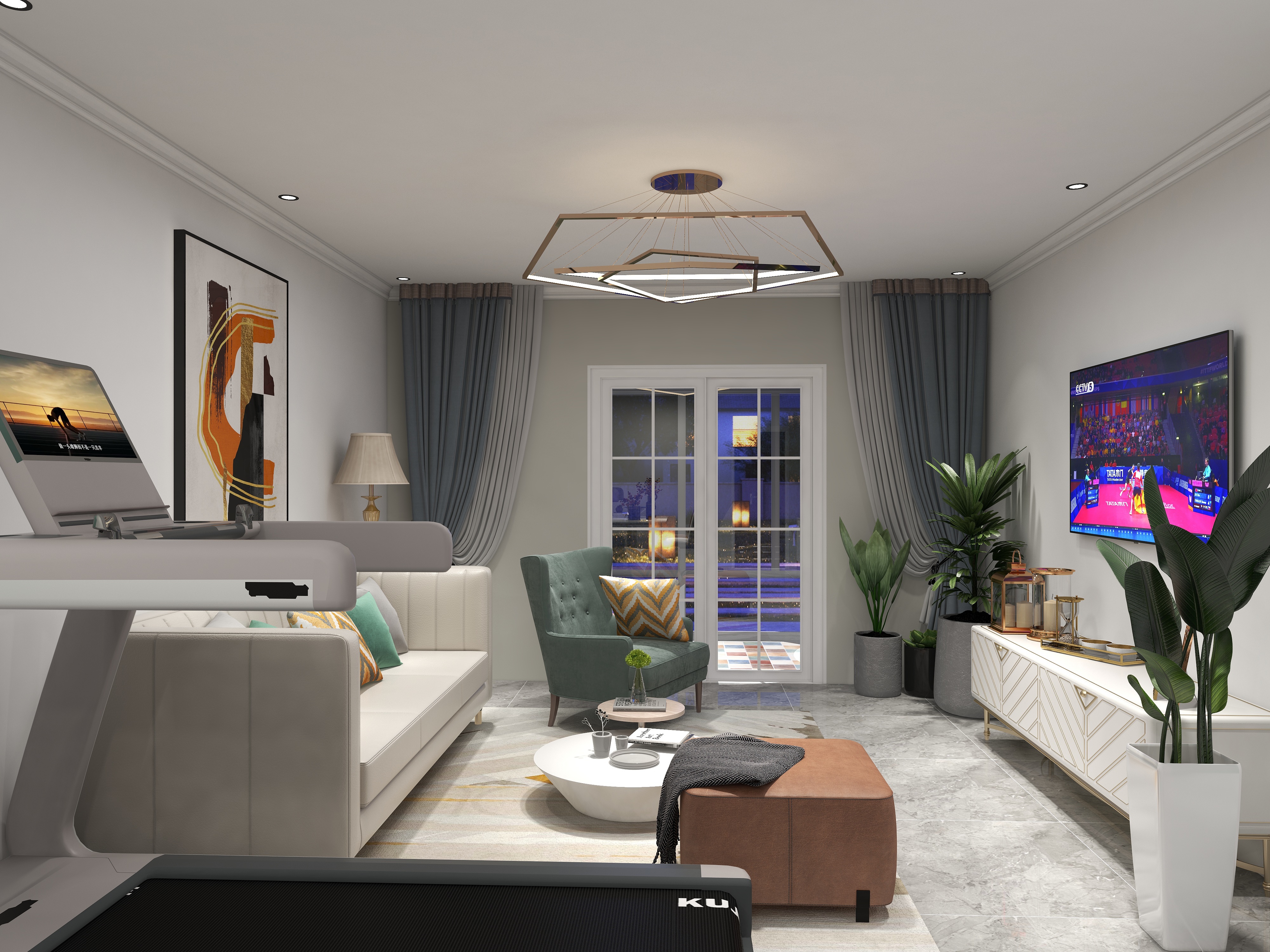 栗子在线绘图-轻奢简约-装修设计方案