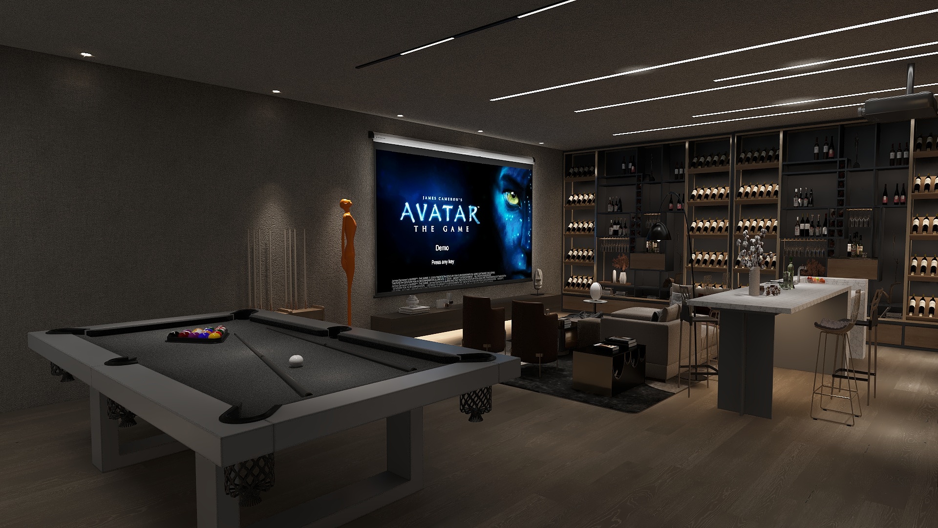 Y＆C-地下室-装修设计方案