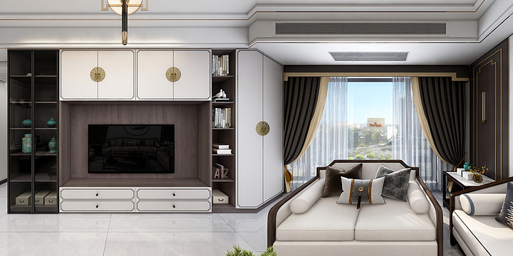 182****9111米粒-邦泰天著8-8-38小刘雅居104m²（新中式）-装修设计方案