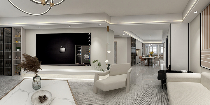 陈工空间middot设计-文苑壹号吴府-装修设计方案