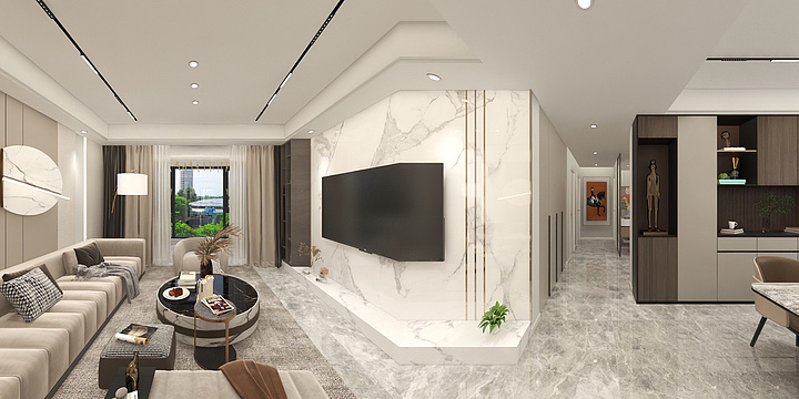 W设计张-三期10号 五哥 中式三房.dwg-装修设计方案