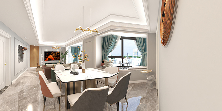 虫洞环境艺术L-蓝润城-方案3-装修设计方案