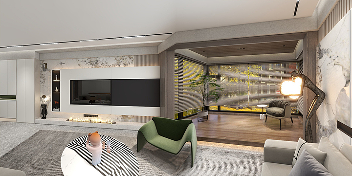 春秋来-帝景城-装修设计方案