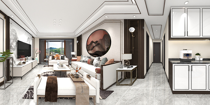 空间与设计-金城广场-装修设计方案