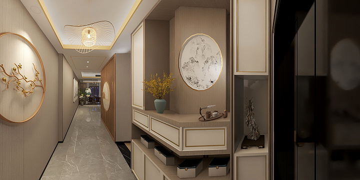 头戴草帽心向远方-金碧湾.dwg-装修设计方案