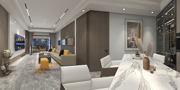 ARLEN六合空间-乐府  花园.dwg-装修设计方案