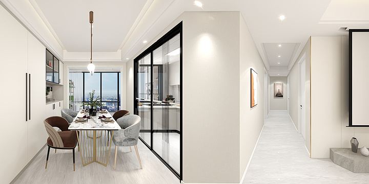 陈雄原创设计-风和日丽11-2001邓府雅居-装修设计方案