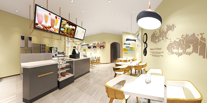 Jason微风设计-餐饮店-装修设计方案