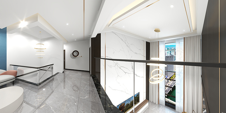 家桥艺设计一王伟-2层别墅户型-装修设计方案