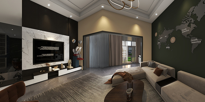 奕空间设计-金水港湾.dwg-装修设计方案