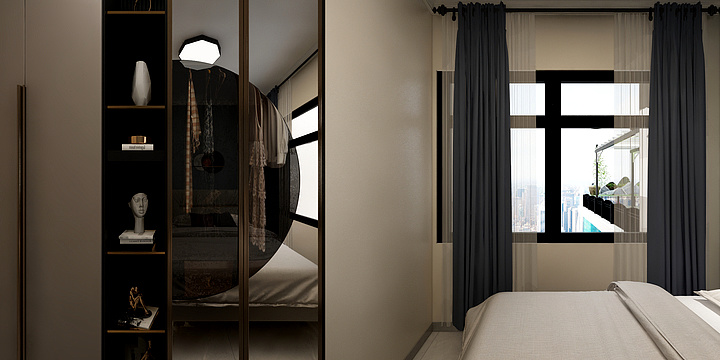 SMLLL-海伦香洲23栋1单元.dwg-装修设计方案