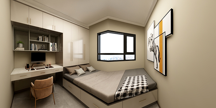 刘文华15099062006-云鼎大五期1-2-203方案三-装修设计方案