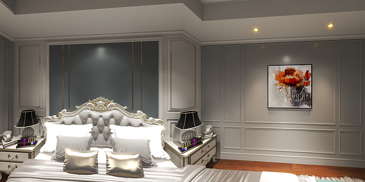 刘能行-二楼大儿子房间-装修设计方案