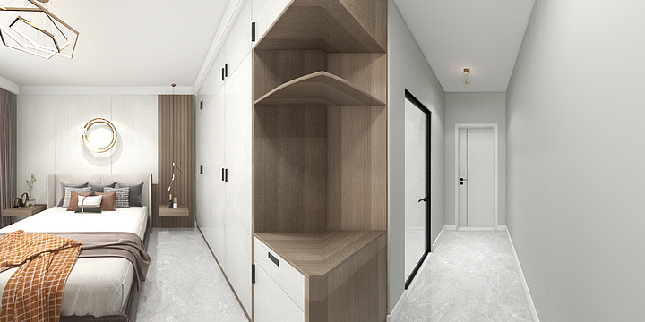 尚盛-北海龙城96-1701-装修设计方案