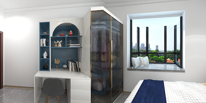 旷空间-宜家苑-方案2-装修设计方案