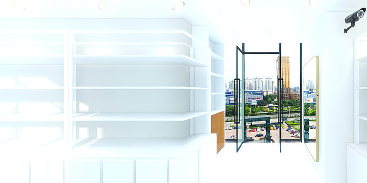 五班装修设计-华菱国际市场1-装修设计方案