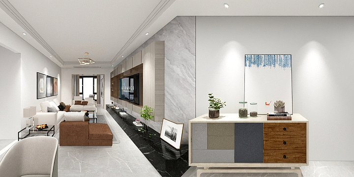 昆明忆会空间设计有限公司-安泰城市理想-2-副本-副本-装修设计方案