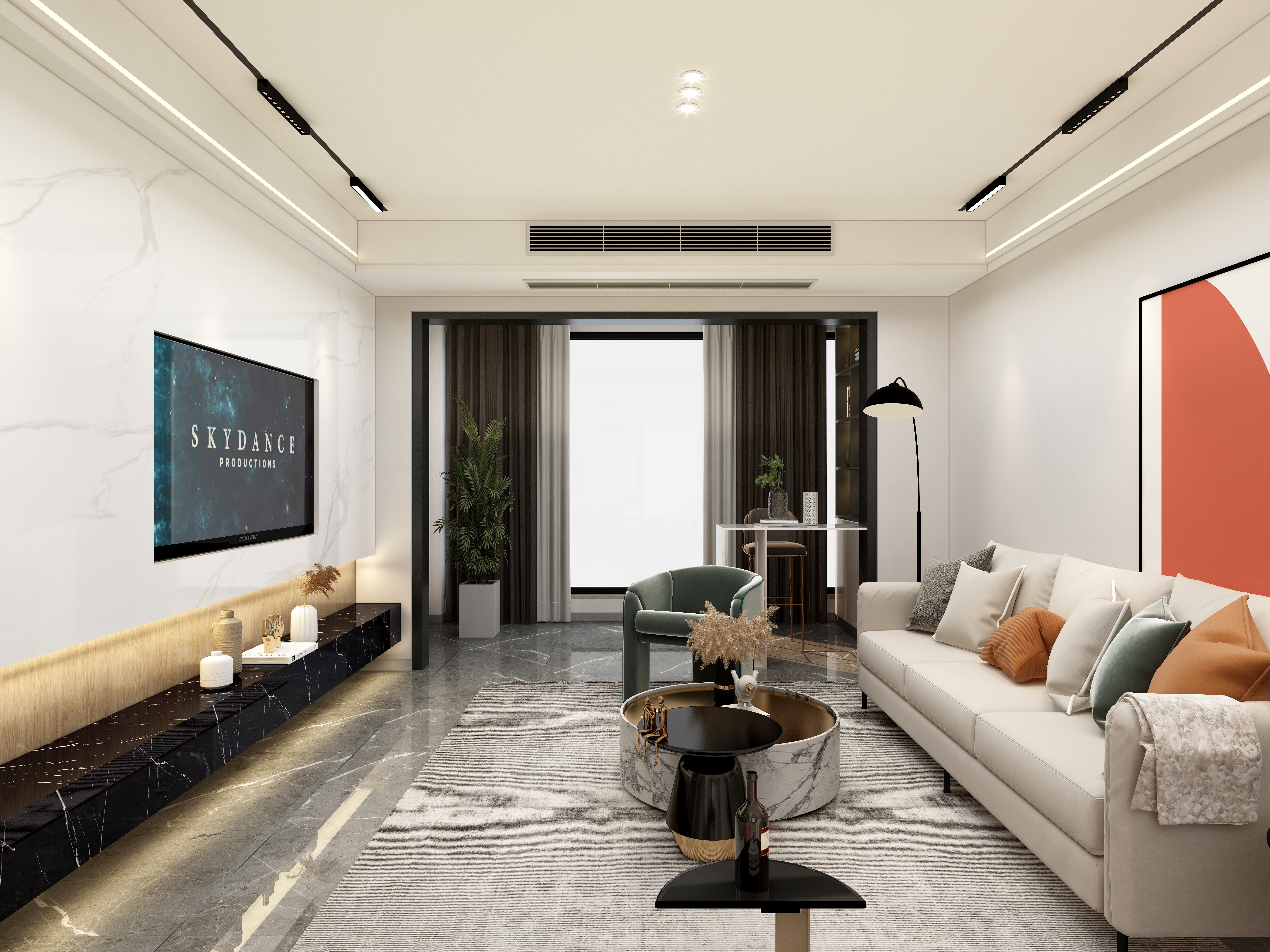 王源源源-现代三室-装修设计方案