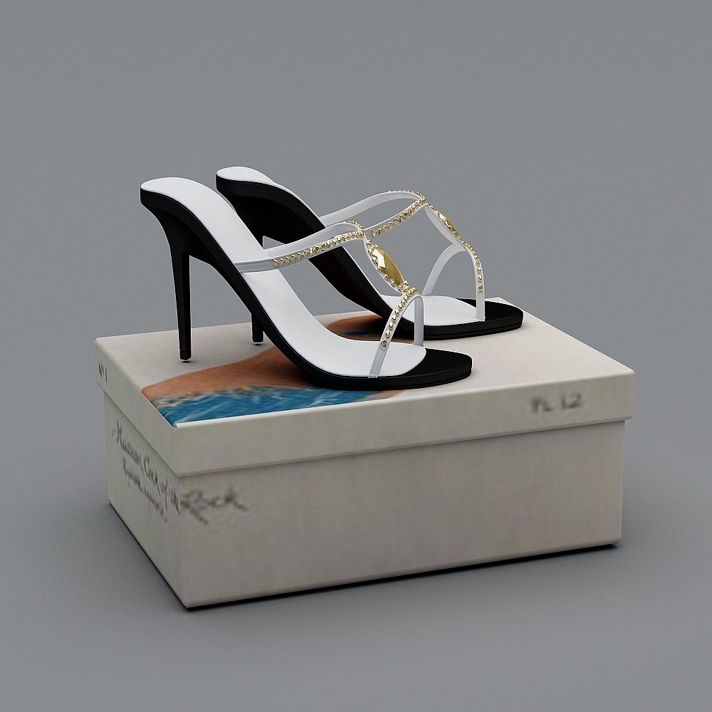 Sandals 3 3D Model $39 - .fbx .lxo .obj .max - Free3D