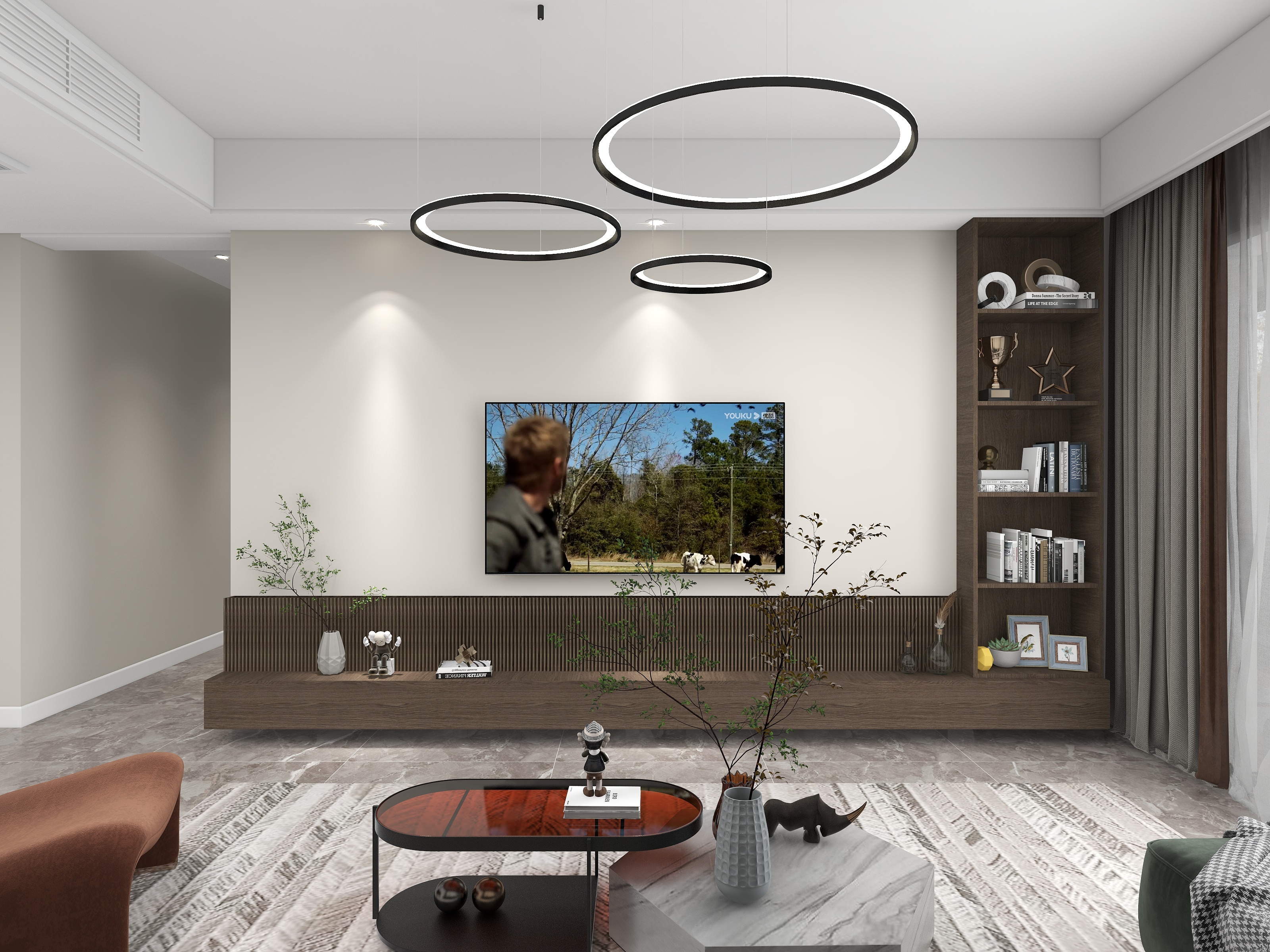 晓堂空间-新城时光印象5-1301浅梳妆台-装修设计方案