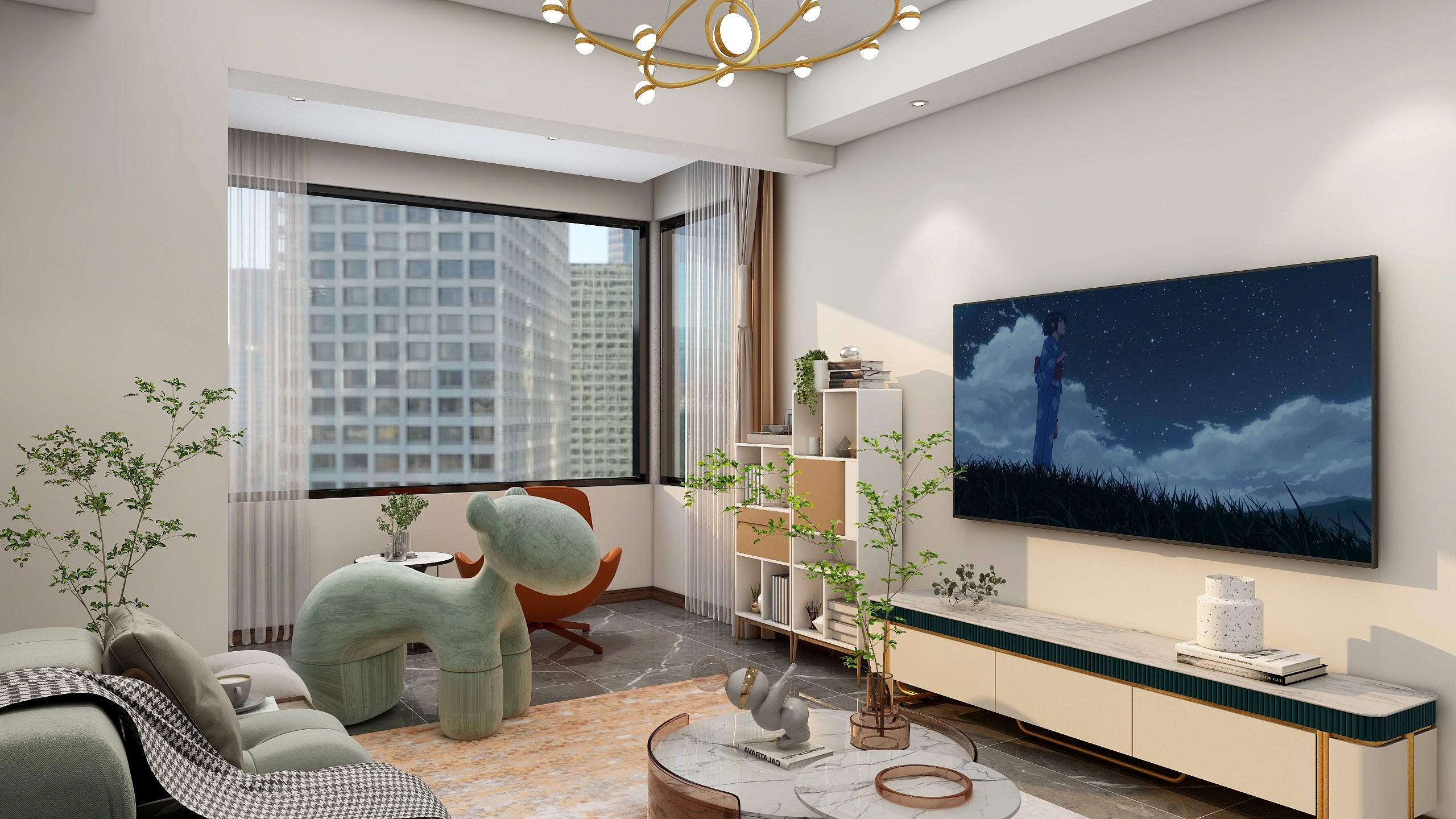 不梵设计-璞园2-404-装修设计方案