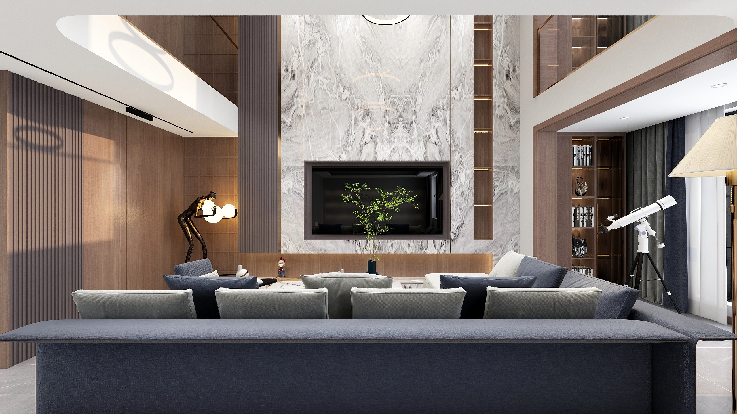 朱孟萍-复式别墅-装修设计方案